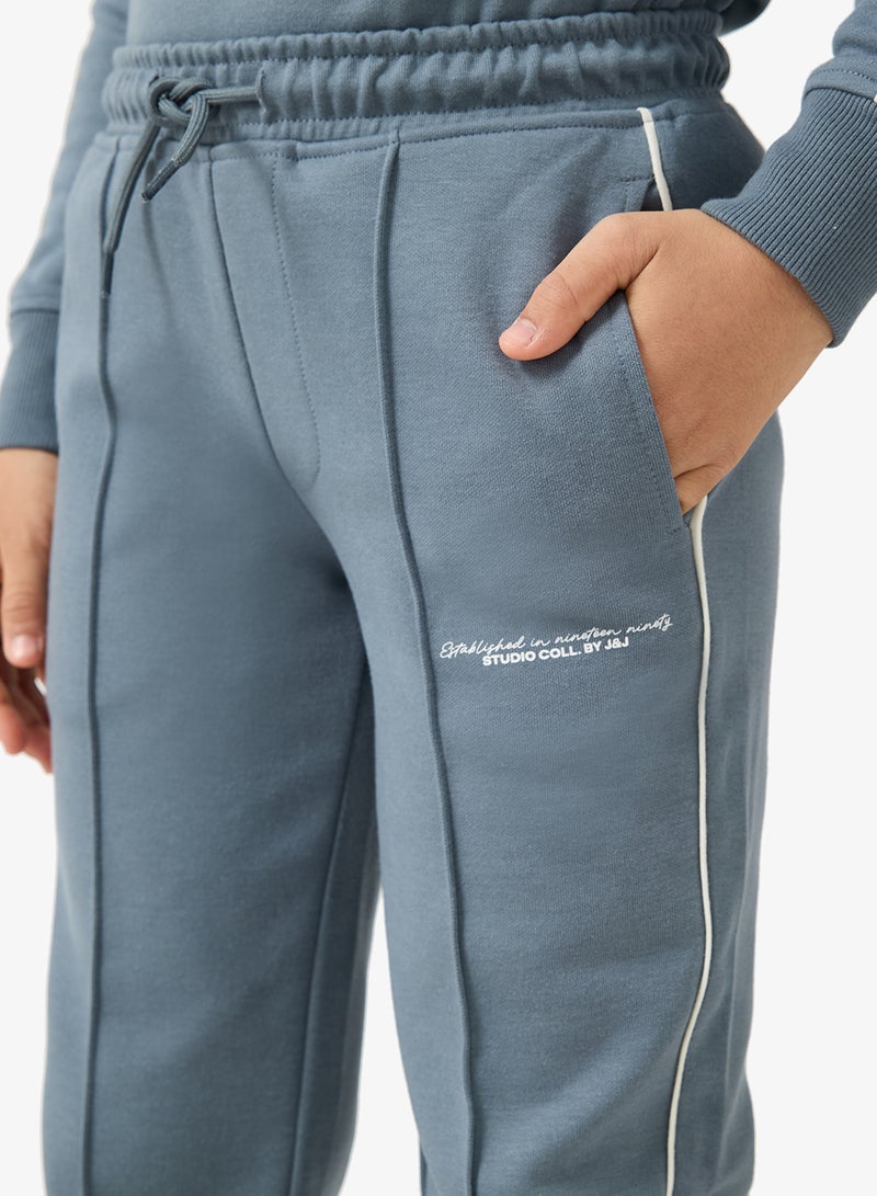 Jack & Jones Junior Kids Jpstkane Rikkie Piping Sweatpants - Image 4